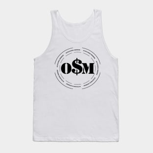 OSM Bulls Eye design Tank Top